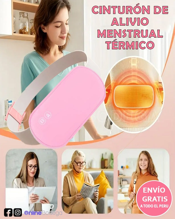 CINTURON DE ALIVIO MENSTRUAL TERMICO