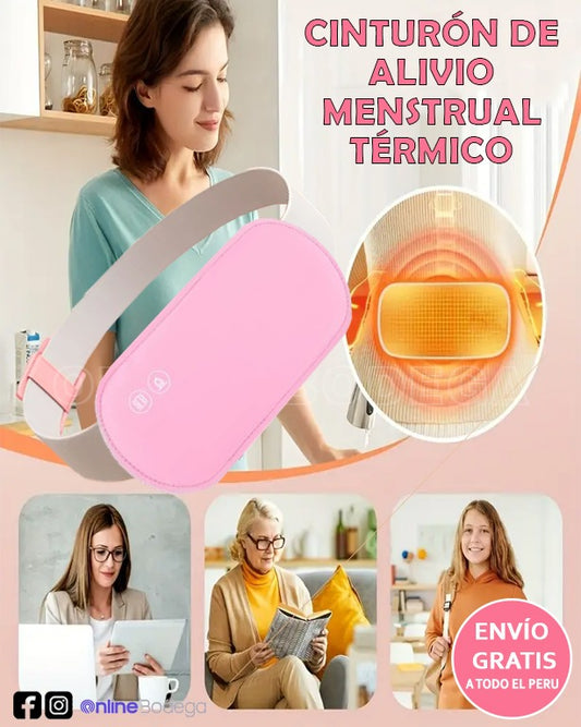 CINTURON DE ALIVIO MENSTRUAL TERMICO