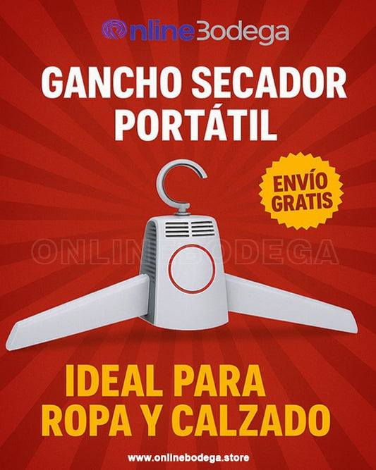GANCHO SECADOR PORTATIL